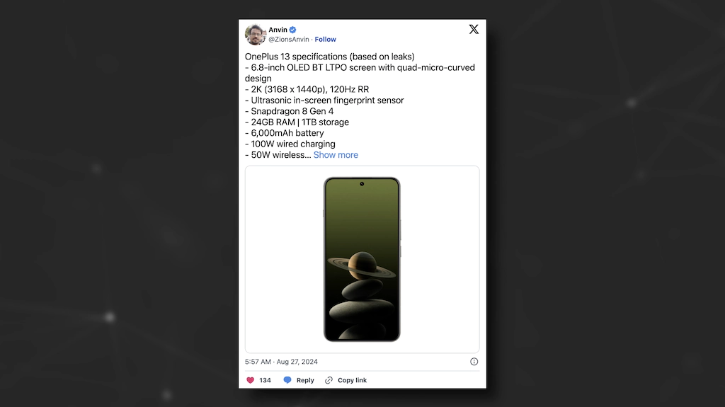 OnePlus 13 nadchodzi znowu zawstydzi konkurencje